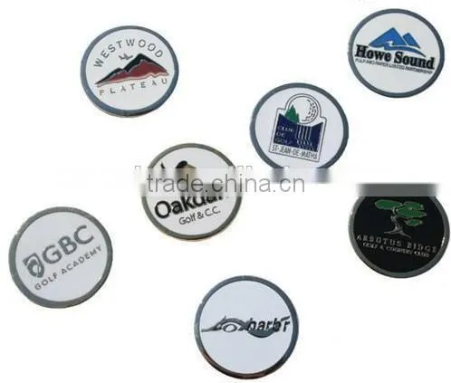 Epoxy Coating Metal Golf Ball Markers Manufacturers photo-2