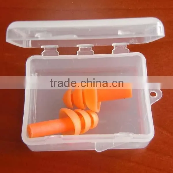 2016 3-layer TPR Ear Plugs (SNR:27db) Hearing Protection Mushroom TPR Earplugs With String photo-3