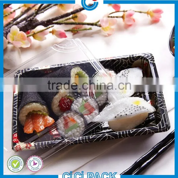Disposable Sushi Tray, Plastic Sushi Container, Wholesale Sushi Packaging Box photo-5