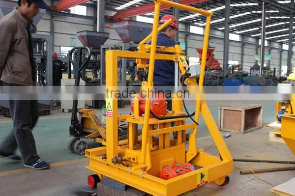 QT40-3C Very Cheap Small Concrete Block Making Machine Movable photo-4
