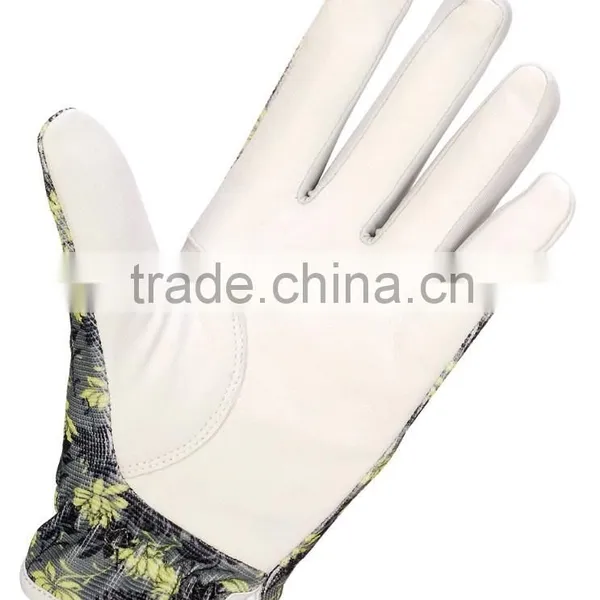 Synthetic Leather Palm, Garden Gloves, Microfiber Glove, Women's Garden Gloves photo-2