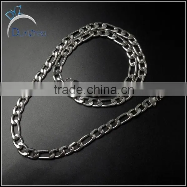 Wholesale Latest Hip Hop Necklace Figaro Chians Jewelry photo-2
