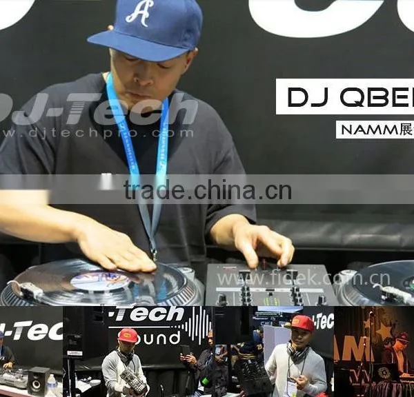 High Perform Professional 2-channel High Performance DJ Setup Audio Mixer Portable Karaoke Mini Party Mixer photo-6