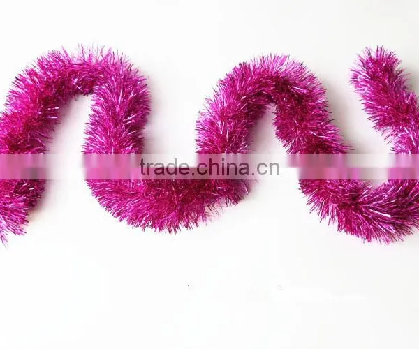2016 Christmas Decoration Colored Christmas Star Foil Tinsel photo-3