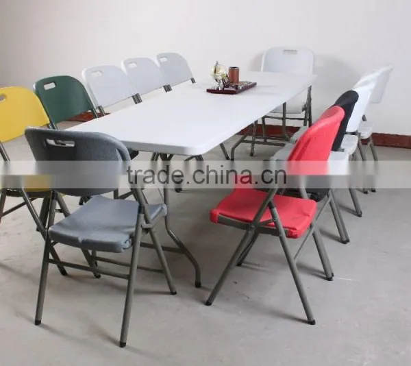 8ft Modern Dining Table and Chair Set, Table With Dining Designs