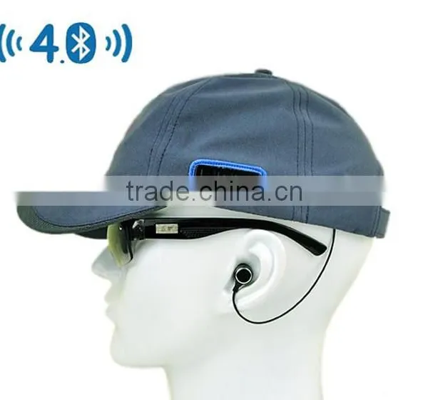 New Bluetooth 4.0 Cap Sun Hat With Bluetooth Headphone for Phone Call