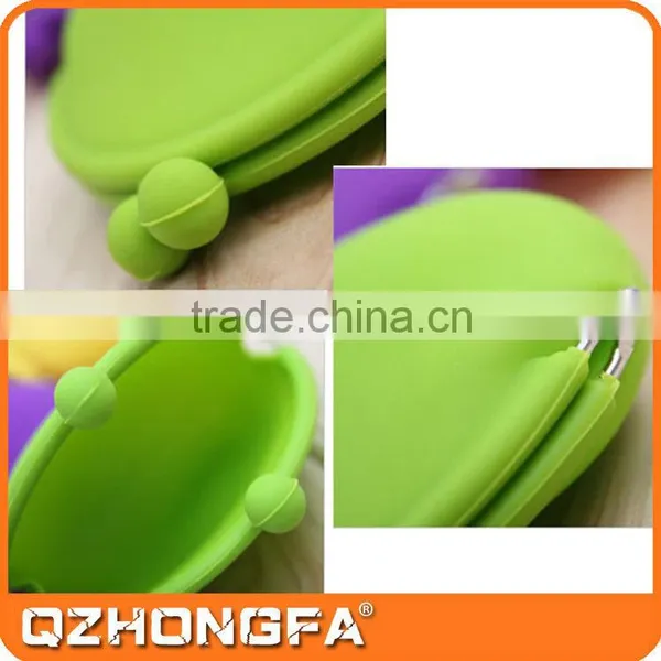 Manufacturers Selling Round Zero Purse Candy Color Silicone Coin Wallet photo-4