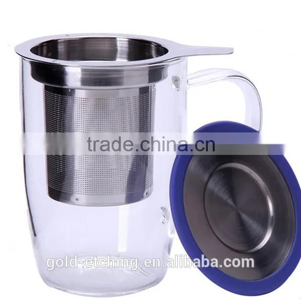 Factory Price Stainless Steel Tea Infuser Metal Tea Infuser for Tea Pot Tea Mesh Filter photo-2