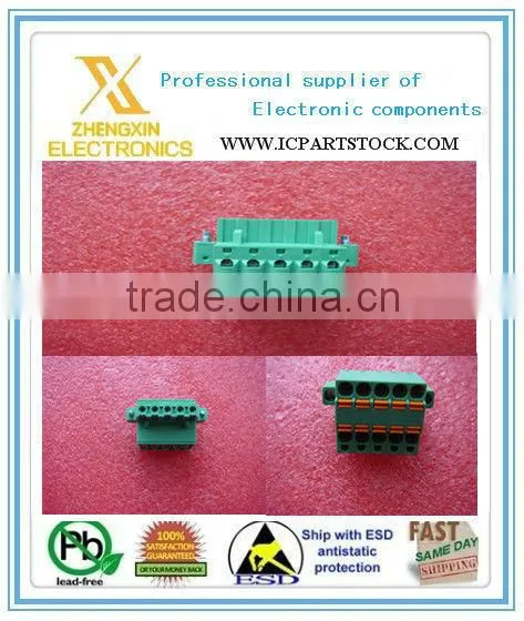 Terminals 1962723 PLUG TERM BLOCK 5POS 5.08MM FREE HANGING FRED COMBICON TFKC 10A 300V 12-26 AWG