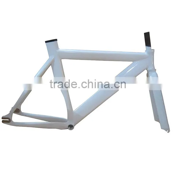 High Quality 700C Made in China Aluminum Bicycle Fixed Gear Bike Track Frame photo-2