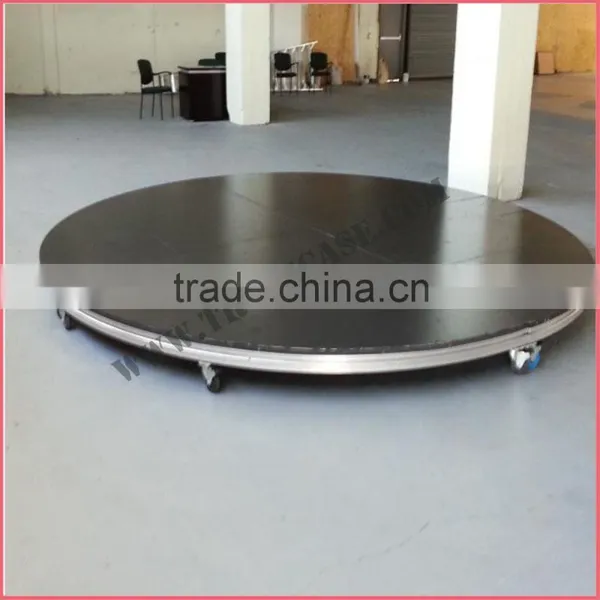 Event Round Portable Stage Decorations With 18 mm Plywood Platform photo-4