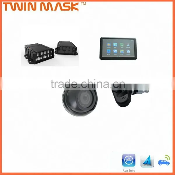 Best Auto Gps 3G WCDMA Camera Tracking System With RFID Gps Navigation