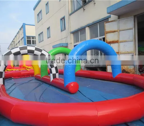 Inflatable go Kart Race Track for Sale photo-3