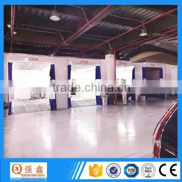 Customized Size Wooden Furniture Paint and Dry Booth With Water Curtain