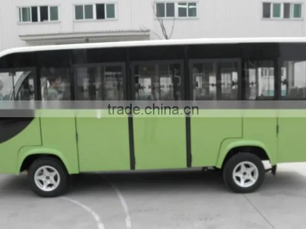 Electric Tourist Shuttle Bus Enclosed With Door for Park photo-4