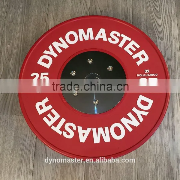Fitness Equipments /cast Iron and Rubber Coated and Whole Rubber Weight Lifting Plates/ Barbell for Weight Training photo-4