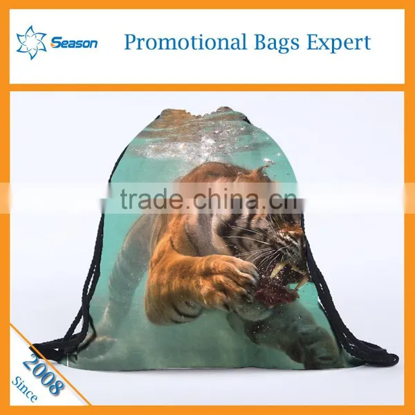3d Animal Bag Polyester Shopping Bag Large Drawstring Bags Supplier's Choice photo-2