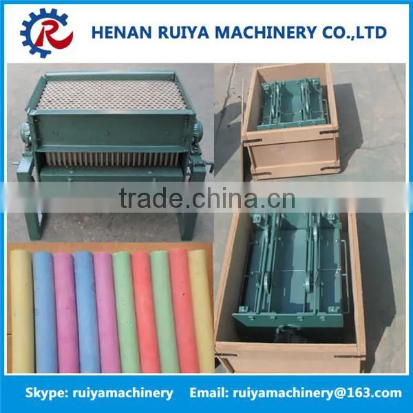 High efficiency colorful chalk making machine with simple chalk making process