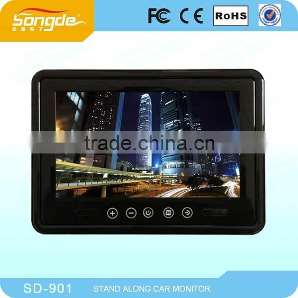 9 Inch 16:9 Tft Car LCD Monitor With AV Input photo-2