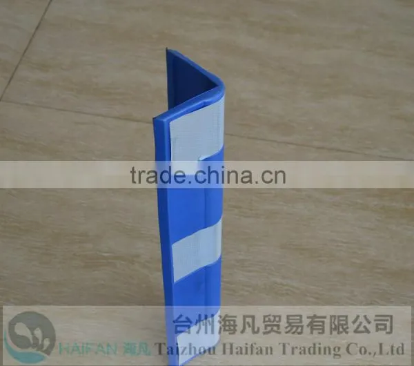 600*100*8mm Round EVA Colorful Wall Corner Guard Reflective for Parking/Round Angle EVA Wall Corner Protector for Garage photo-3