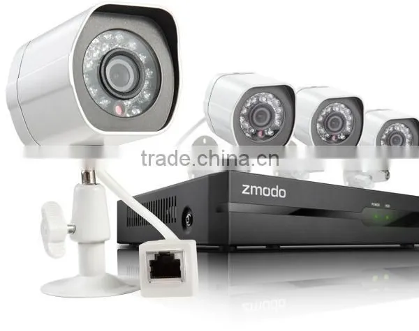 High Quality All in One NVR Kits 720P Indoor Camera With Smartphone QR Code Scan