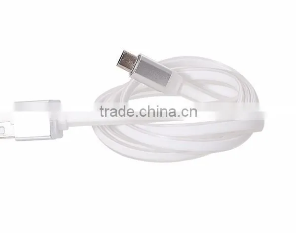 New Design Colorful TPE Round Noodles High Speed Micro Usb Cable Pigtail(OEM ODM) photo-6