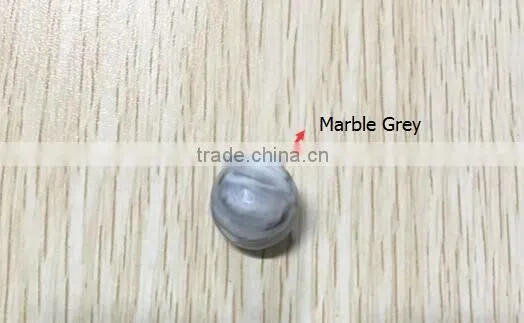 BPA Free FDA Approved Hexagon Grey Marble Silicone Beads for DIY Silicone Necklaces photo-6