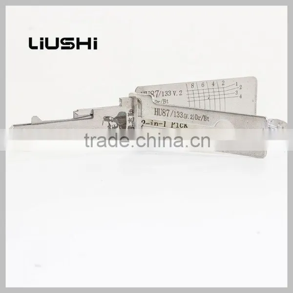 Locksmith Tool HU87 Car Door Locks Pick 2-in-1 Tool Lishi Decoder Lishi 2 in 1 Tools