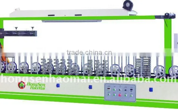Curved surface Coating machine (frictioning and rolling coating)