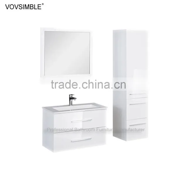 Whosale Factory Price China Cheap Modern Double Sink Bathroom Vanity photo-4
