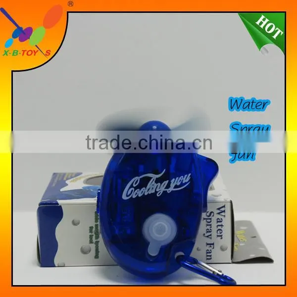 Summer Cooling Mini Water Spray Fan,New Style Mist Fan,Carabiner Keychain Handheld Water Spray Fans. photo-4