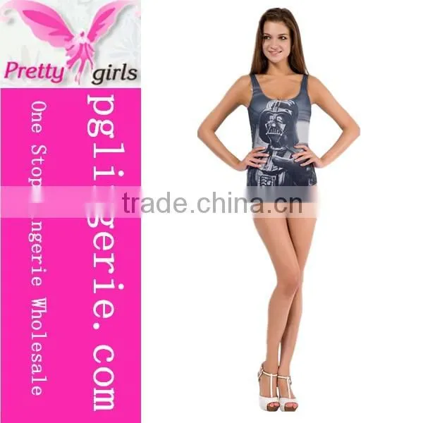 Full Body Sexy Women Catsuit One Piece Swimwear photo-2