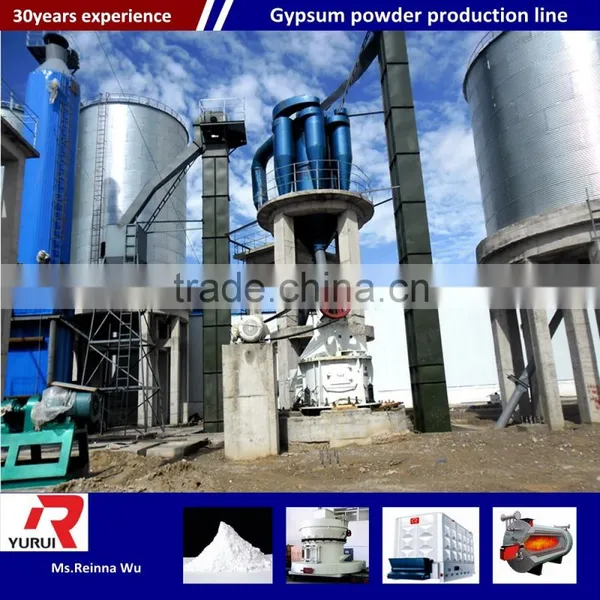 New Technology Plaster of Paris Manufacturing Company/PLC Control Gypsum Powder Manufacturing Machine photo-5