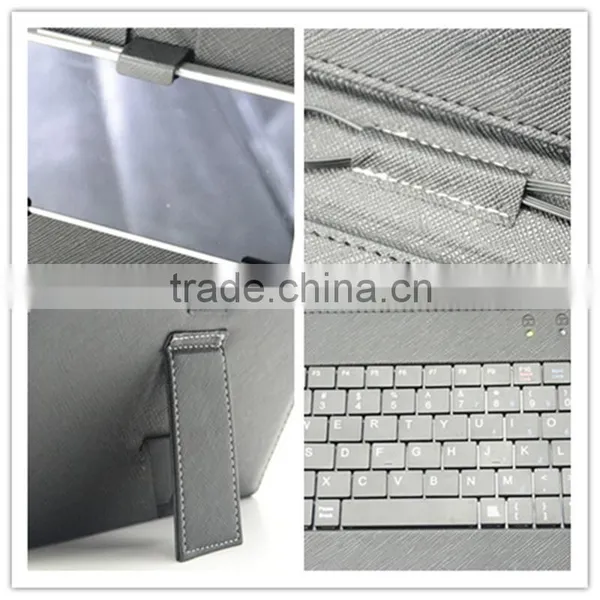Hot Seller Lower Price Universal pu Leather Mobile Phone Flip Case Cover With Keyboard photo-5