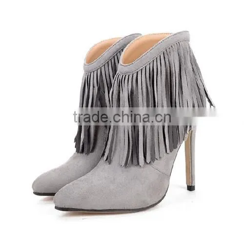 High Heel Boots Newest Designs Women Heel Shoes 2017 PF4416 photo-2