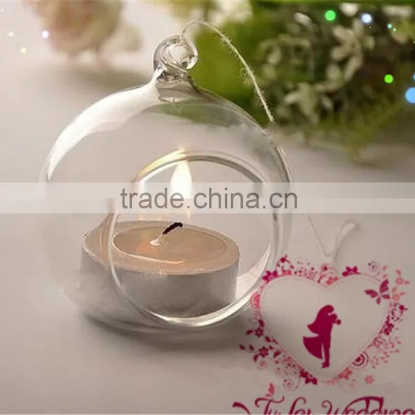 Hanging Glass Tealight Candle Holder,wedding Decoration Glass Ball/WEDDING/CANDLE HOLDER/DECORATION photo-3