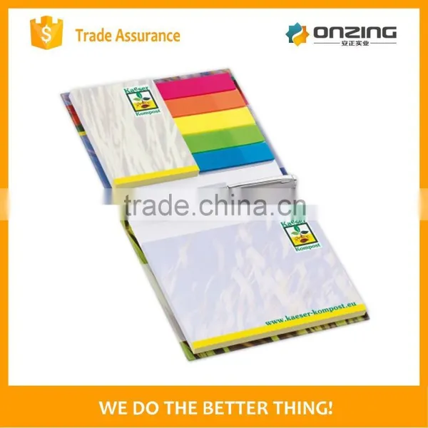Custom Sticky Memo Notes Pad Assorted as a Book With Hard Cover photo-6