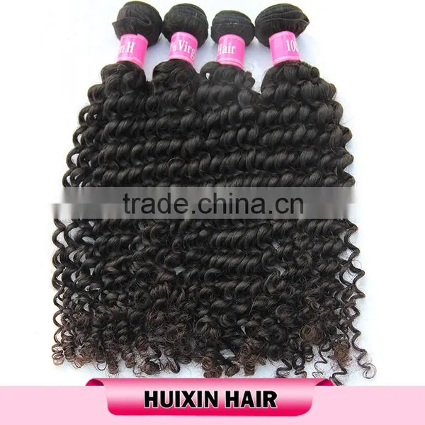 Tangle Free Deep Wave Wet and Wavy Human Hair Extension Bulk Buy From China Virgin Hair 100 Percent Indian Remy Human photo-2