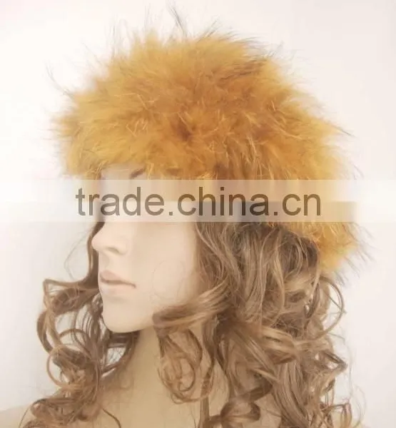 HB1 Fashion Style Fox Fur Headband photo-4