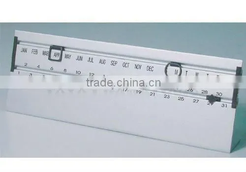 Aluminum Table Calendar
