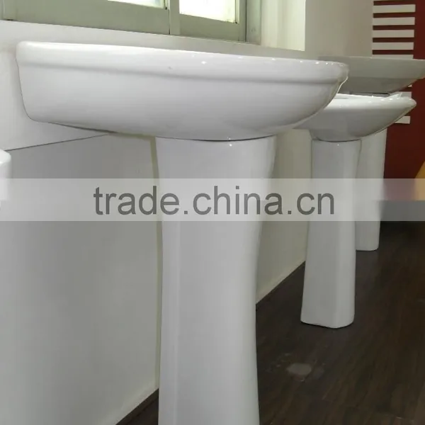 Cheap Price Ceramic Pedestal Washbasins DW203 photo-2