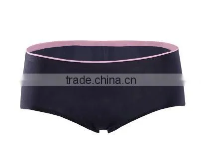 Organic Cotton Underwear Lingeries Women Underwear Sexy Women Sexy Lingerie Blue Photo Ladie Underwear Cotton Panties photo-2