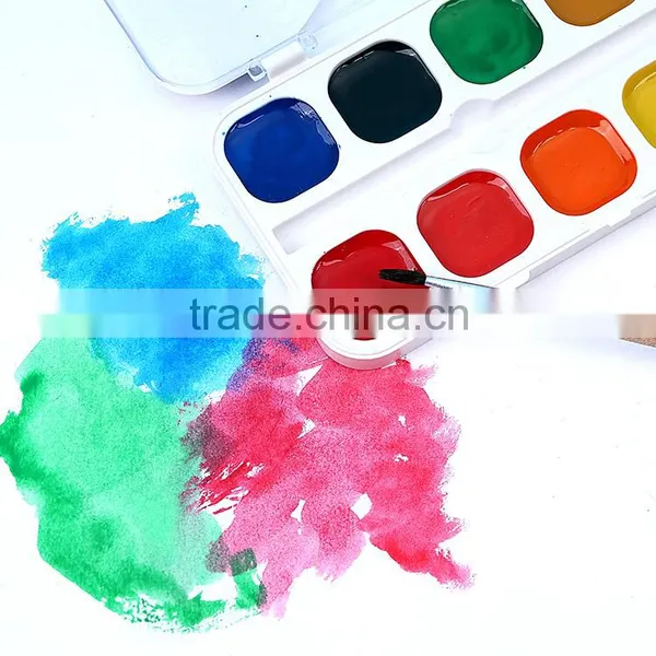 Wholesale Student's Art Material Semi Watercolor Paint, 10Color Paint Watercolot Palette photo-5