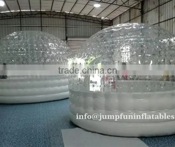 4m Dia Inflatable PVC Tent/Transparent Inflatable Dome/PVC Clear Bubble Tent Commercial photo-2