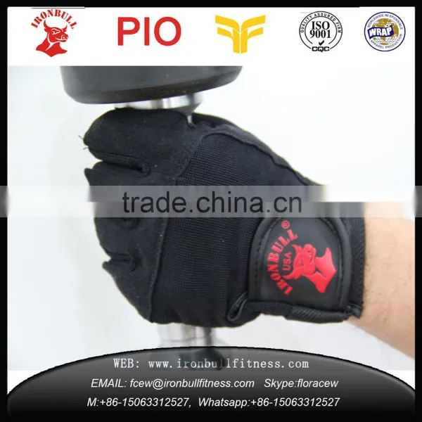 Leatherer Fingerless Weight Lifting Gloves photo-2