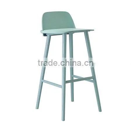 2016 Coloful Modern Wooden Stool Used Bar Furniture photo-2