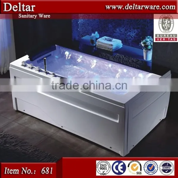 5 Star Hotel Acrylic Bathtub , Top Standard Acrylic Massage Bathtub for Hotel Tub photo-6
