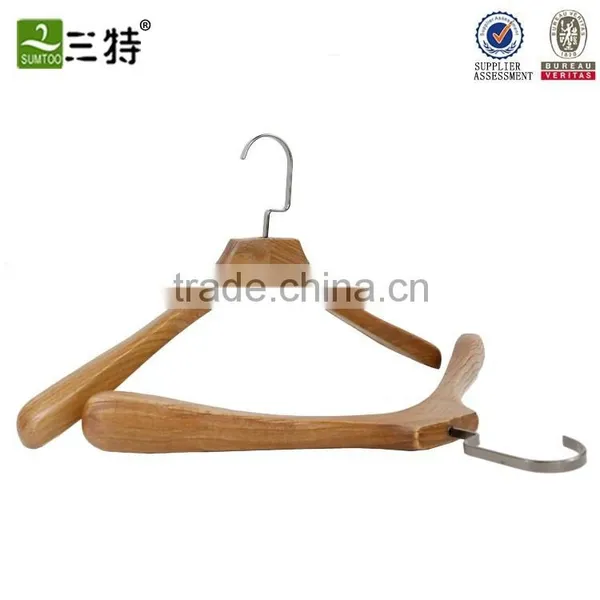 Wholesale Various Kinds of Wooden Leather Hanger photo-4