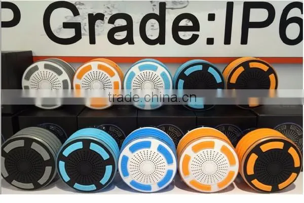 New Products 2016 Wireless Waterproof Speaker Levitating Shower Speaker With LED Light photo-6