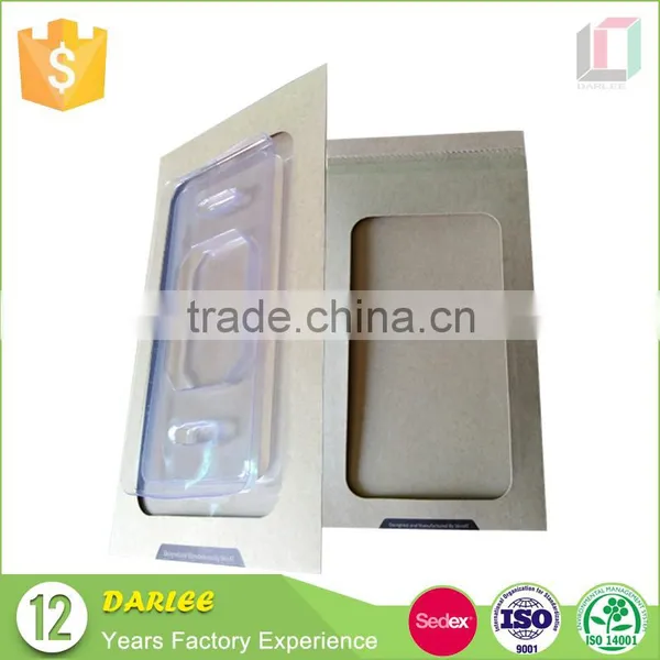 China Hot Sale Cheapest Hanging Recyclable Kraft Paper Package Box for Iphone Case photo-5